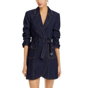 Cinq à Sept Jenessa Denim Blazer Dress Indigo - S